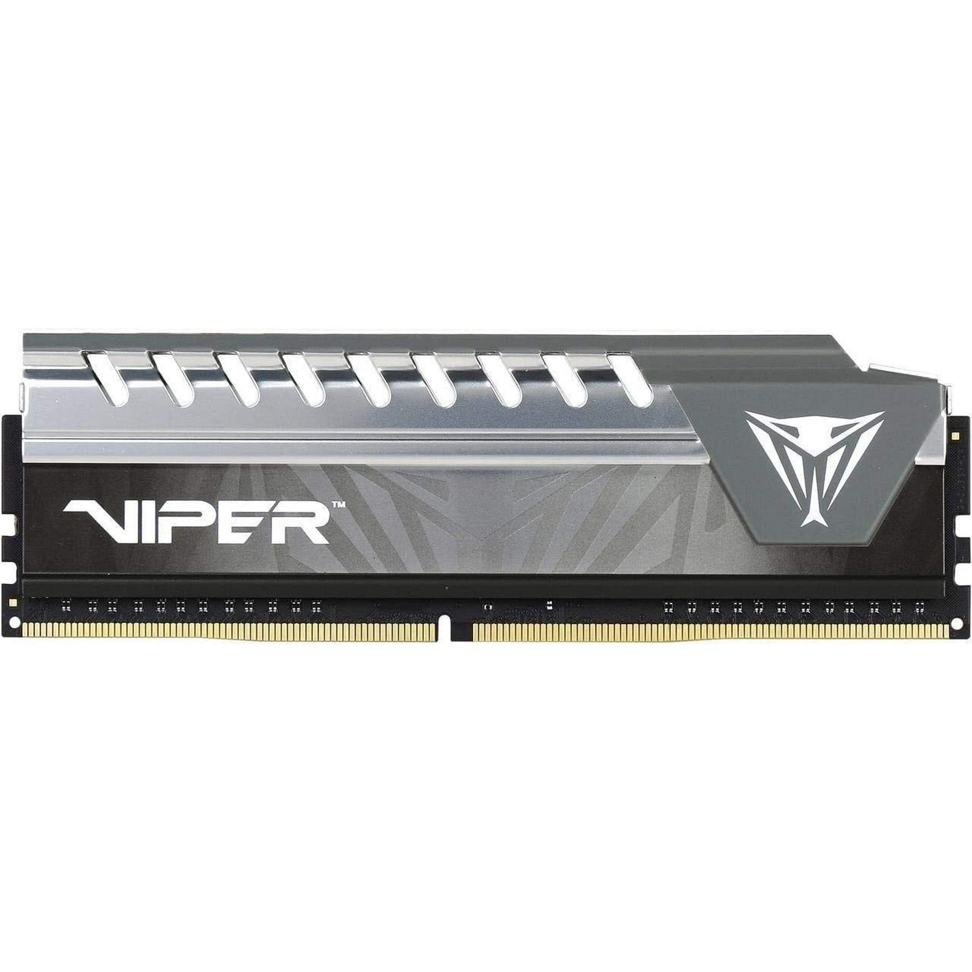 Patriot Viper Elite Series 4GB 2400MHz Single Channel Cas 6 DDR4 Performance Memory Module PVE44G240C6GY Patriot Viper Elite Series 4GB 2400MHz Single Channel Cas 6 DDR4 Performance Memory Module PVE44G240C6GY